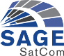 SAGE SatCom Logo